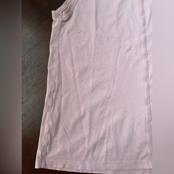 Lululemon Athletica Light Pink Muscle Tee size M - Picture 6 of 8